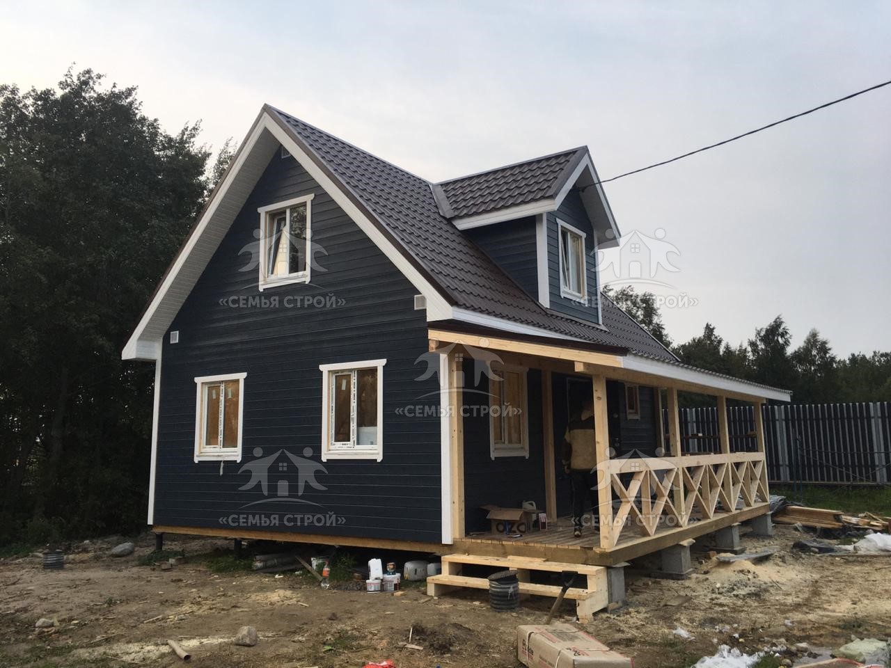 Строительство домов в Саратове под ключ, цены на деревянные дома